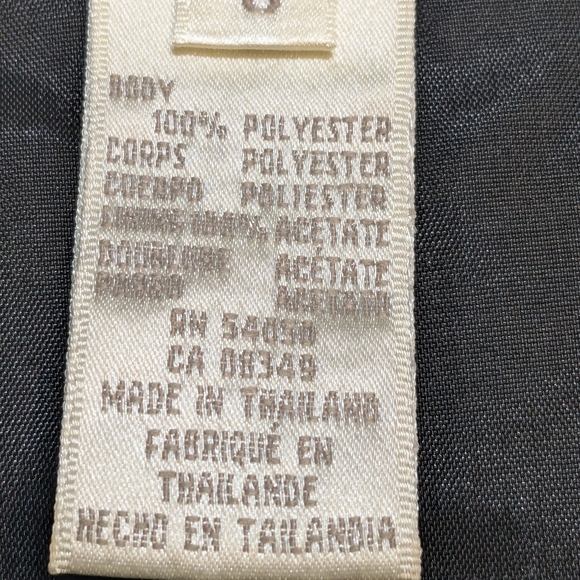 Jones New York Black and Brown Printed Pull up Maxi Dress Size 8 - Picture 14 of 16